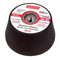 Rebolo Cônico 4 x 2" - Gr 80 (242,0010) - Rocast