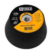 Rebolo Copo Cônico 100x50mm G120 - Dtools Rebolo Copo Cônico 100x50mm G120 - Dtools