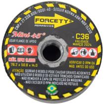 Rebolo Copo Cônico 3 Polegadas Grão 36 Com Rosca M14 Para Desbaste Em Porcelanato Mármore Granito