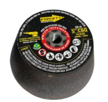 Rebolo copo conico 4 polegadas Forcety grão 60 marmoraria e porcelanataria