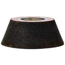 Rebolo Copo Cônico Mármore 4 x 2 GR120 M14 Preto Un Stilex
