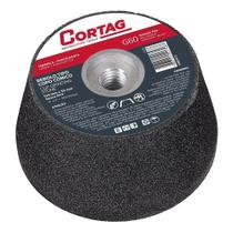 Rebolo Cortag Tipo Copo Cônico 100mm G60 Rosca M14
