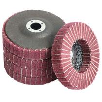Rebolo de polimento de disco de aba FPPO Nylon Fiber 240 Grit