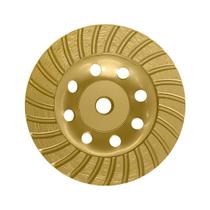 Rebolo Desbaste Diamantado Turbo Esmerilhadeira 115mm M14 Profissional Fertak