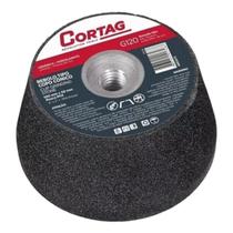 Rebolo Desbate Copo Cônico Porcelanato Concreto Cortag G120