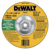 Rebolo DEWALT DW4759 para Concreto e Alvenaria - 7x1/4x5/8-11