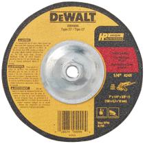 Rebolo DeWalt DW4999 7" x 1/4" x 5/8-11 para Metal Rebolo DeWalt DW4999 7" x 1/4" x 5/8-11 para Metal