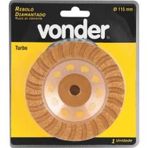 Rebolo Diamantado 115 Mm Turbo Vonder Rebolo Diamantado 115 Mm Turbo Vonder