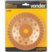 Rebolo Diamantado 180 Mm Turbo Vonder