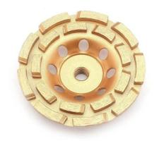 Rebolo Diamantado Segmentado 115 mm Rosca M14 Esmerilhadeira - Fertak