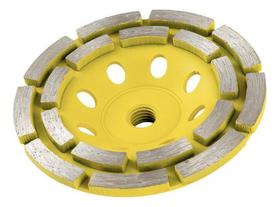 Rebolo Diamantado Segmentado 115mm Rosca M14 Esmerilhadeira