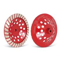 Rebolo Diamantado Tipo Prato Com Rosca 180 X M14 - 254,0004