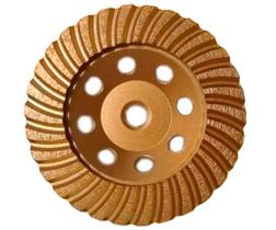 Rebolo Diamantado Turbo Seg 115mm Mtx Com Rosca M14