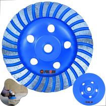 Rebolo Disco Diamantado Desbaste Turbo 115mm Concreto, Massas, mármore M14
