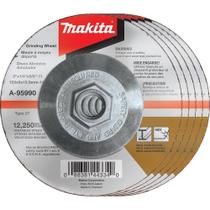 Rebolo Makita A-95990-5 INOX 36 Grit 5/pacote 125mm