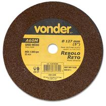 Rebolo reto 5" 127 mmx 5/8" 15,88 mm medio 1249558060 - vonder Rebolo reto 5" 127 mmx 5/8" 15,88 mm medio 1249558060 - vonder