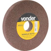 Rebolo Reto 6"x3/4" Médio - Vonder Rebolo Reto 6"x3/4" Médio - Vonder