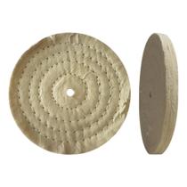 Rebolo Roda Polimento Algodão Cru 200x13mm RCAL11.1