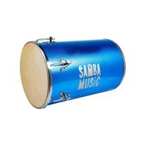 REBOLO SAMBA MUSIC E PAGODE PHX 50x12 CROMADA PELE COURO MADEIRA