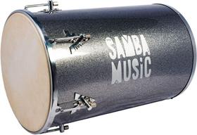 Rebolo samba music madeira 50x12 pvc titanium sparkle - PHX