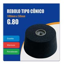 Rebolo Tipo Conico Guepar 100x50mm G80