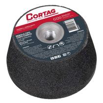 Rebolo Tipo Copo Cônico 100x50mm Rosca M14 G-120 - 61750 - CORTAG