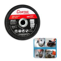 Rebolo Tipo Copo Cônico Cortag 100MM Rosca M14 G60/G120 Para Esmerilhadeira Desbastes Ajustes e Acabamentos Finos Profissional Rebolo Tipo Copo Cônico Cortag 100MM Rosca M14 G60/G120 Para Esmerilhadeira Desbastes Ajustes e Acabamentos Finos Profissional