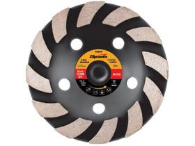 Rebolo turbo, diamantado, rosca m14, 125mm, 1pc // mtx