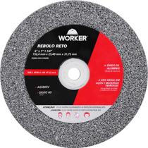 Rebolo uso geral 6"x1"x1.1/4" fino - worker