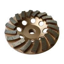 Rebolos de diamante DiamondTools de 4,5 polegadas e 18 segmentos Turbo