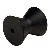 Reboque de barco Rubber Bow Roller CE Smith 4 cm de largura preto
