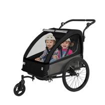 Reboque de Bicicleta Infantil Sepnine 2 em 1 Dobrável com Carrinho de Passeio Reboque de Bicicleta Infantil Sepnine 2 em 1 Dobrável com Carrinho de Passeio