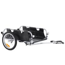Reboque de carga de bicicleta VEVOR 45 kg, capacidade de carga, dobrável, 16 rodas
