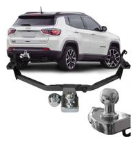 Reboque Engate Jeep Compass 2017 A 2023 Atos REFORÇADO Reboque Engate Jeep Compass 2017 A 2023 Atos REFORÇADO
