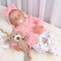 Reborn Baby Doll BABESIDE Lifelike Girl 43 cm com conjunto de presente para maiores de 3