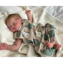 Reborn Baby Doll WOOROY Realistic Boy, corpo de vinil completo de 45 cm