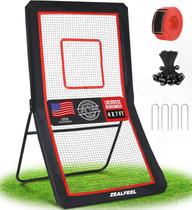 Rebote de Lacrosse ZEALFEEL 4x7 Pés - 5 Ângulos Ajustáveis