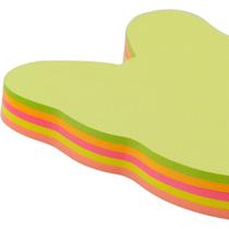 Recado Adesivo Borboleta com 100 Folhas - Office Basics