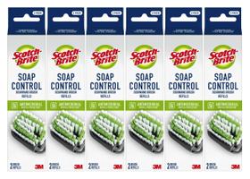 Recambios de Cepillo Scotch-Brite Control de Jabón Paquete de 12