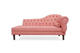 Recamier Barcelona 140 cm Esquerdo Rosa