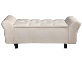 Recamier Baú America Areia 130cm