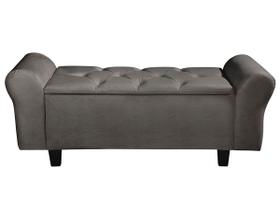 Recamier Baú America Cinza 130cm