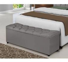 Recamier baú banco cama casal 1,50cm grécia