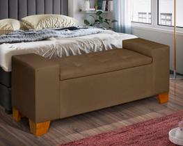 Recamier Baú Berlin 130 cm Sapateira Quarto Puff Closet Nicho Organizador Cama Decoração Banco Elegante Brinquedo Calçadeira Roupas Enxoval Recamier Baú Berlin 130 cm Sapateira Quarto Puff Closet Nicho Organizador Cama Decoração Banco Elegante Brinquedo Calçadeira Roupas Enxoval
