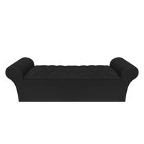 Recamier Baú Calçadeira Chaise Quarto Solteiro 90cm Barcelona