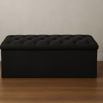 Recamier Bau Estofado Casal Padrão Anita 140 cm Veludo