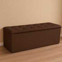 Recamier Bau Estofado Casal Queen Padrão Anita 160 cm Veludo