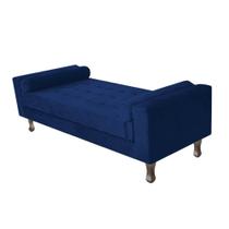 Recamier Baú Félix Solteiro 90 cm Suede - Amarena Móveis