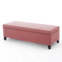 Recamier Bau Julia 1,40m Suede Rose - Inova Decor