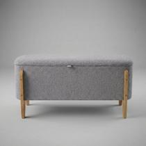 Recamier Baú Organizador Bouclé Retro Sapateira Quarto E Sala Pés Madeira 100cm Luxo Moderno Para Cama Solteiro Recamier Baú Organizador Bouclé Retro Sapateira Quarto E Sala Pés Madeira 100cm Luxo Moderno Para Cama Solteiro